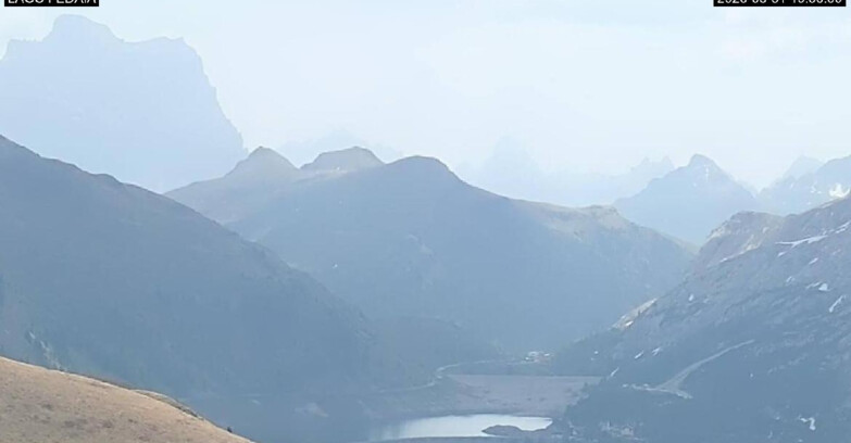 Webcam Канацей-Бельведере  - Lago e Passo Fedaia