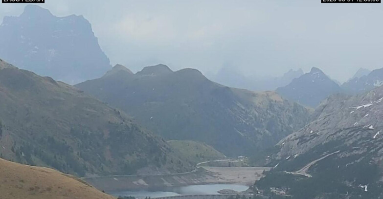 Webcam Канацей-Бельведере  - Lago e Passo Fedaia