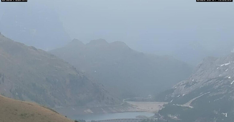 Webcam Канацей-Бельведере  - Lago e Passo Fedaia