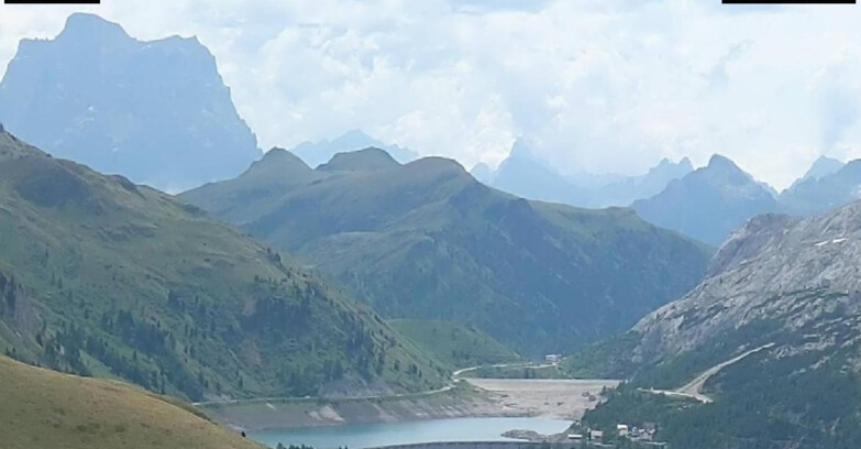 Webcam Canazei Belvedere - Lago e Passo Fedaia