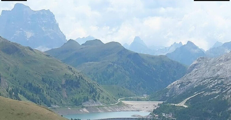 Webcam Canazei-Belvedere - Lago e Passo Fedaia
