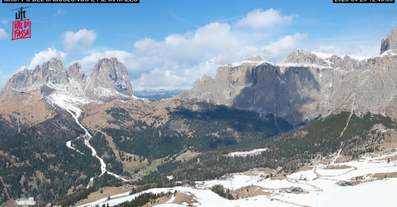 Webcam Canazei-Belvedere  - Canazei - Gruppo del Sassolungo