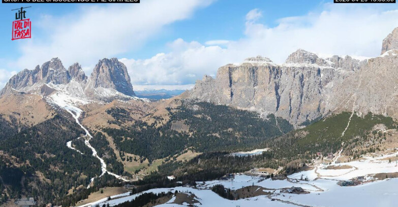 Webcam Canazei-Belvedere  - Canazei - Gruppo del Sassolungo