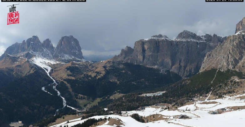 Webcam Канацей-Бельведере  - Canazei - Gruppo del Sassolungo