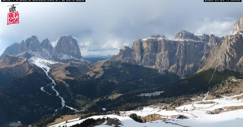 Webcam Канацей-Бельведере  - Canazei - Gruppo del Sassolungo