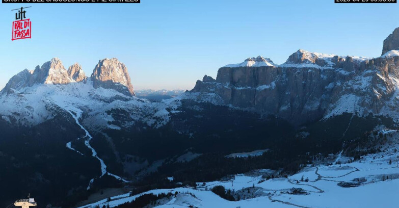 Webcam Canazei-Belvedere  - Canazei - Gruppo del Sassolungo