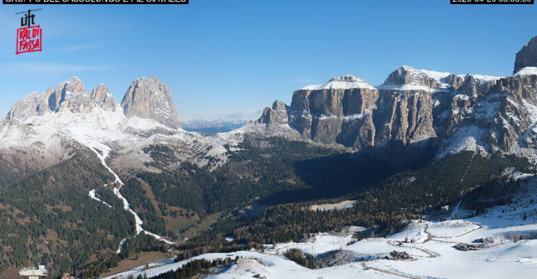Webcam Canazei-Belvedere  - Canazei - Gruppo del Sassolungo