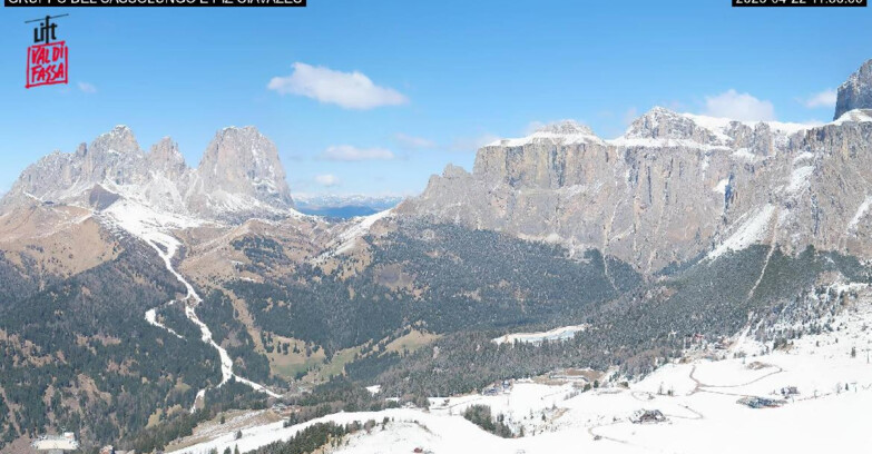 Webcam Canazei-Belvedere - Canazei - Gruppo del Sassolungo