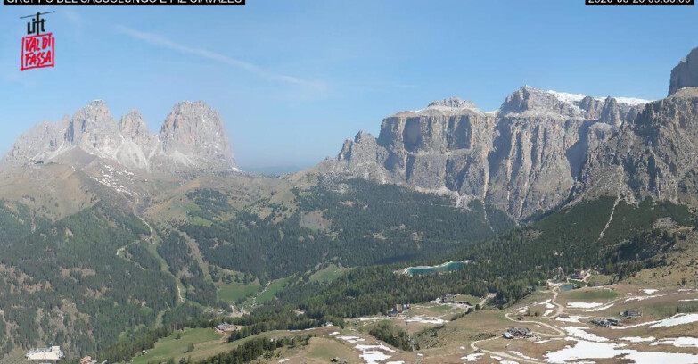 Webcam Canazei-Belvedere - Canazei - Gruppo del Sassolungo