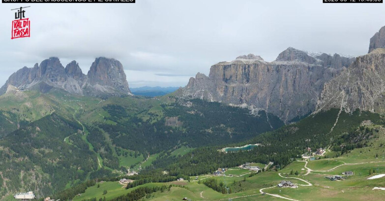 Webcam Canazei Belvedere - Canazei - Gruppo del Sassolungo