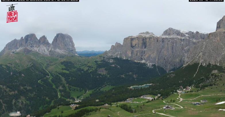 Webcam Canazei Belvedere - Canazei - Gruppo del Sassolungo