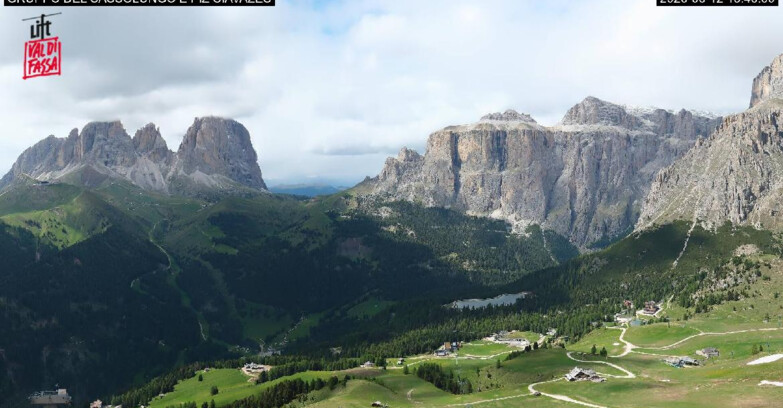 Webcam Canazei Belvedere - Canazei - Gruppo del Sassolungo