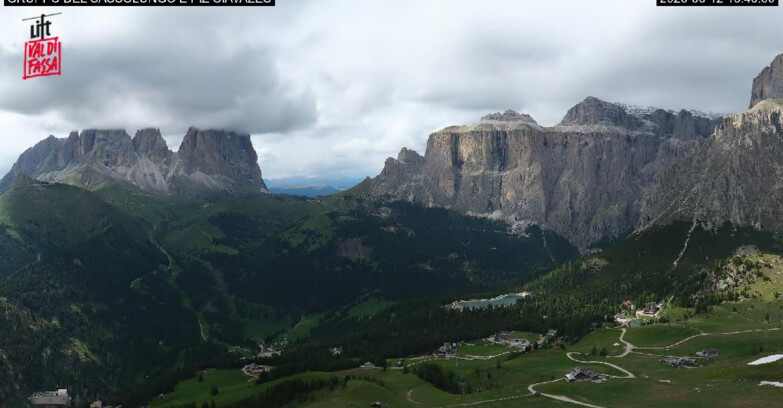 Webcam Canazei Belvedere - Canazei - Gruppo del Sassolungo