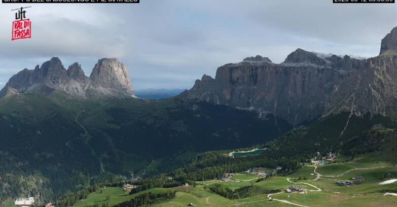 Webcam Canazei Belvedere - Canazei - Gruppo del Sassolungo