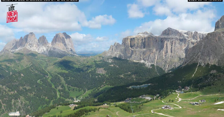 Webcam Canazei-Belvedere - Canazei - Gruppo del Sassolungo