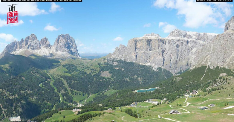 Webcam Canazei-Belvedere - Canazei - Gruppo del Sassolungo
