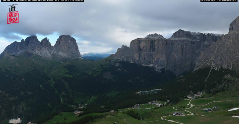 Webcam Canazei-Belvedere - Canazei - Gruppo del Sassolungo