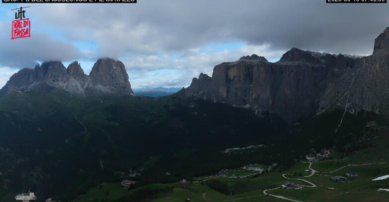 Webcam Canazei-Belvedere - Canazei - Gruppo del Sassolungo