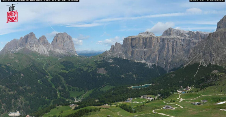 Webcam Canazei-Belvedere - Canazei - Gruppo del Sassolungo