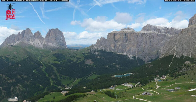 Webcam Canazei-Belvedere - Canazei - Gruppo del Sassolungo