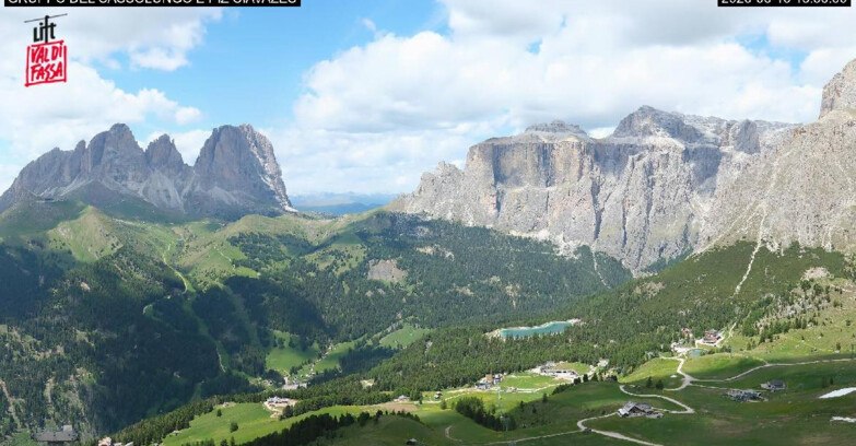 Webcam Canazei-Belvedere - Canazei - Gruppo del Sassolungo