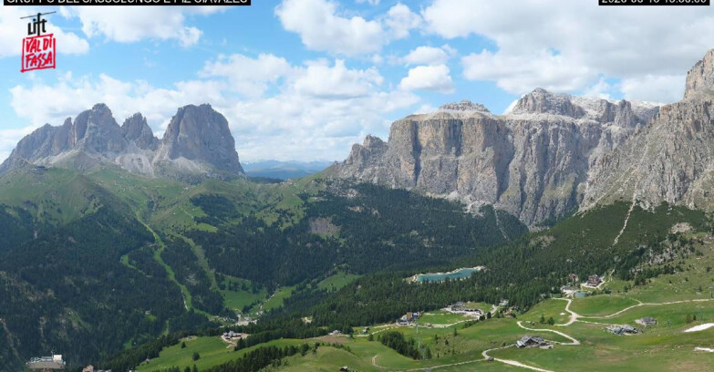Webcam Canazei-Belvedere - Canazei - Gruppo del Sassolungo