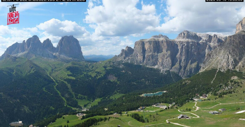 Webcam Canazei-Belvedere - Canazei - Gruppo del Sassolungo