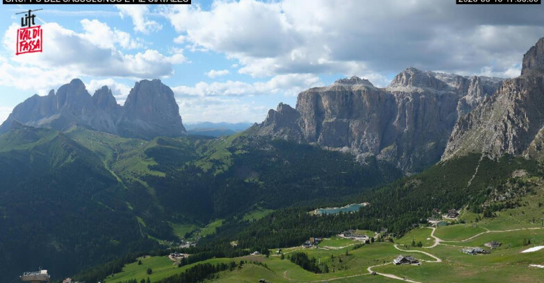 Webcam Canazei-Belvedere - Canazei - Gruppo del Sassolungo