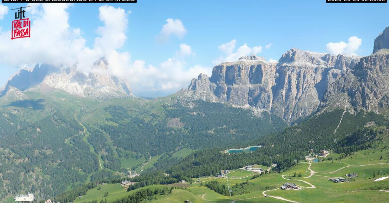 Webcam Canazei-Belvedere - Canazei - Gruppo del Sassolungo