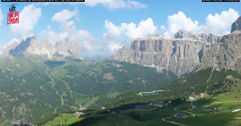 Webcam Canazei-Belvedere - Canazei - Gruppo del Sassolungo