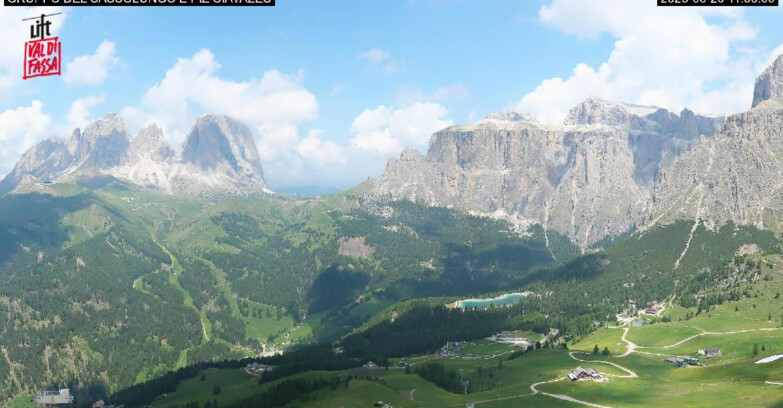 Webcam Canazei-Belvedere - Canazei - Gruppo del Sassolungo