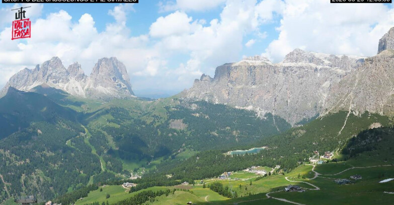Webcam Canazei-Belvedere - Canazei - Gruppo del Sassolungo