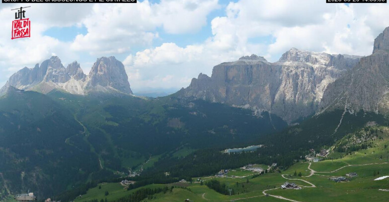 Webcam Canazei-Belvedere - Canazei - Gruppo del Sassolungo