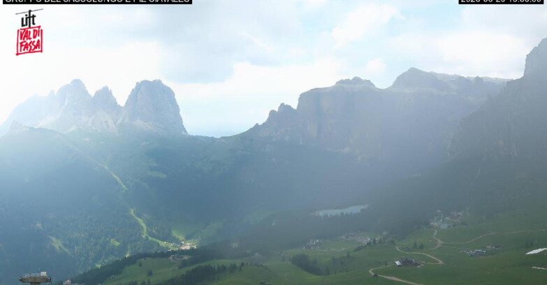 Webcam Canazei-Belvedere - Canazei - Gruppo del Sassolungo