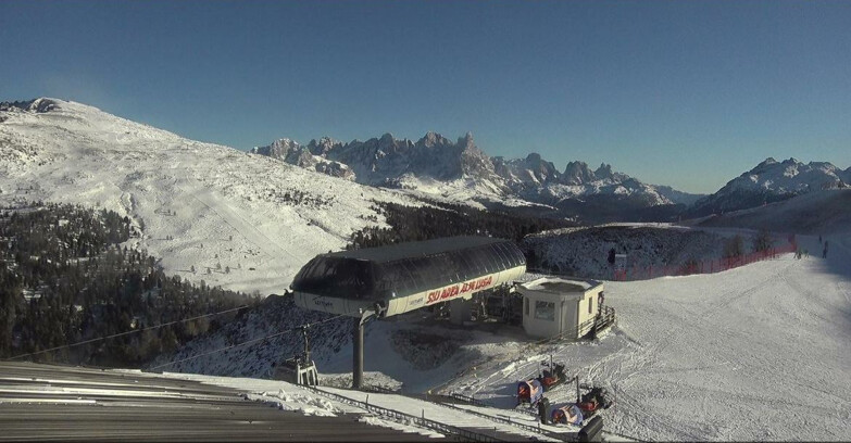 Webcam Moena-Alpe Lusia  - Alpe Lusia - Le cune