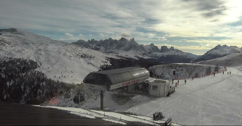 Webcam Moena-Alpe Lusia  - Alpe Lusia - Le cune