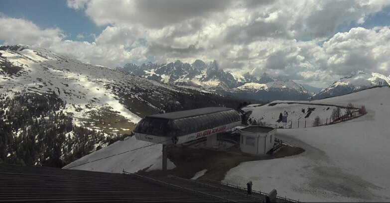 Webcam Моэна-Альпе-Лузия - Alpe Lusia - Le cune