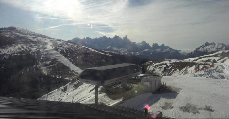 Webcam Моэна-Альпе-Лузия - Alpe Lusia - Le cune