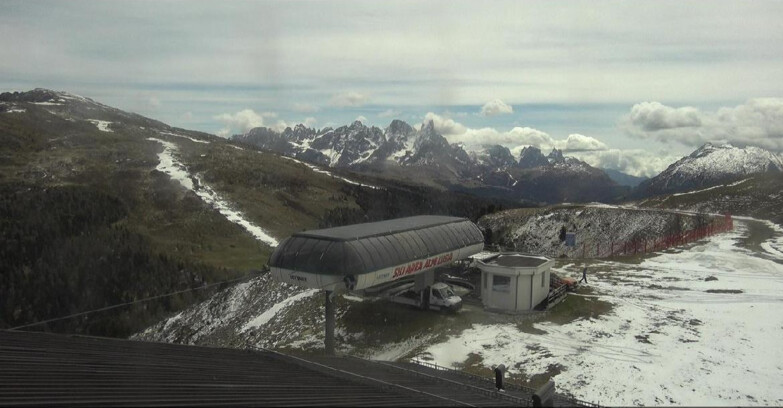Webcam Moena-Alpe Lusia  - Alpe Lusia - Le cune