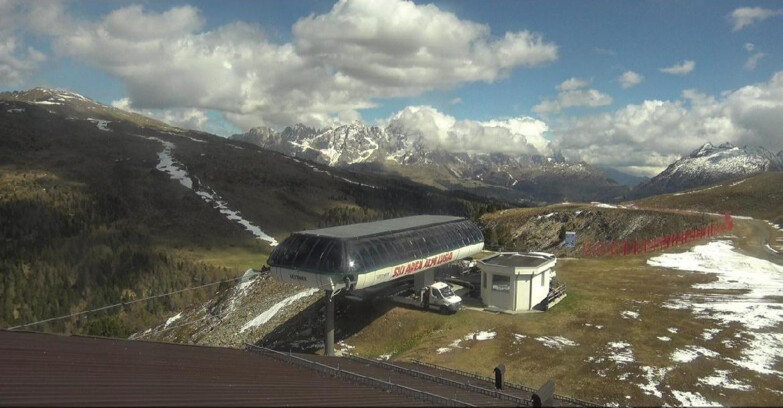 Webcam Moena-Alpe Lusia  - Alpe Lusia - Le cune