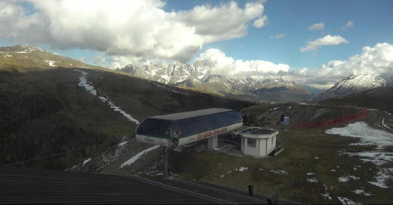 Webcam Moena-Alpe Lusia  - Alpe Lusia - Le cune