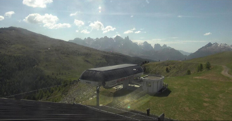 Webcam Моэна-Альпе-Лузия - Alpe Lusia - Le cune