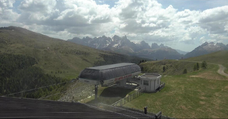 Webcam Моэна-Альпе-Лузия - Alpe Lusia - Le cune