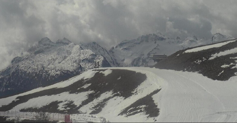 Webcam Моэна-Альпе-Лузия - Arrivo seggiovia Campo-Cune