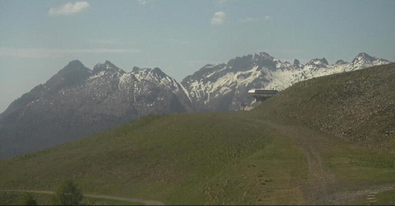 Webcam Моэна-Альпе-Лузия - Arrivo seggiovia Campo-Cune