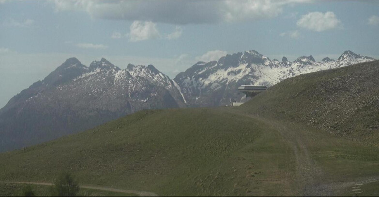Webcam Моэна-Альпе-Лузия - Arrivo seggiovia Campo-Cune