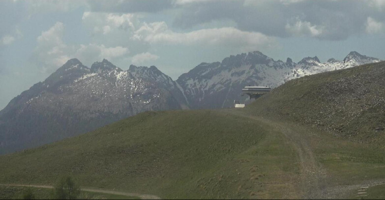 Webcam Моэна-Альпе-Лузия - Arrivo seggiovia Campo-Cune
