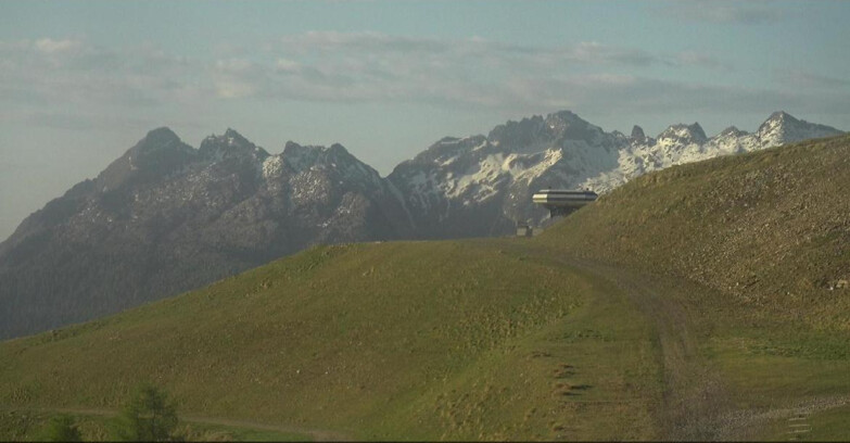 Webcam Моэна-Альпе-Лузия - Arrivo seggiovia Campo-Cune