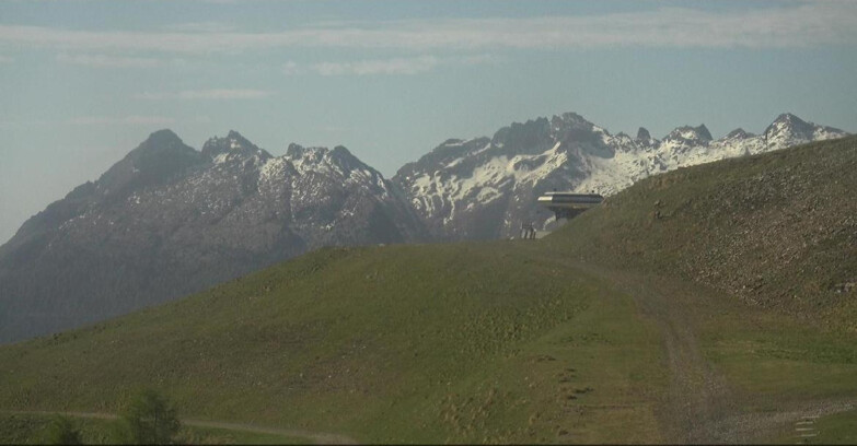 Webcam Моэна-Альпе-Лузия - Arrivo seggiovia Campo-Cune