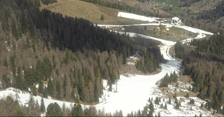 Webcam Moena-Alpe Lusia  - Pista Piavac